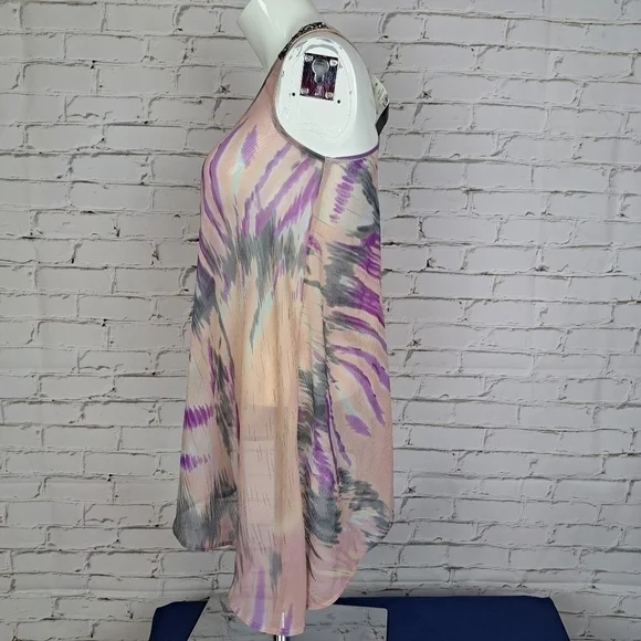 JACOB Racerback Sheer Top - Picture 4 of 9